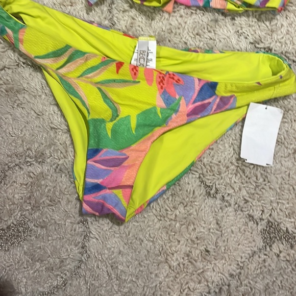 NEW BECCA Costa Bella Bikini Bottom Size Large - Picture 4 of 9